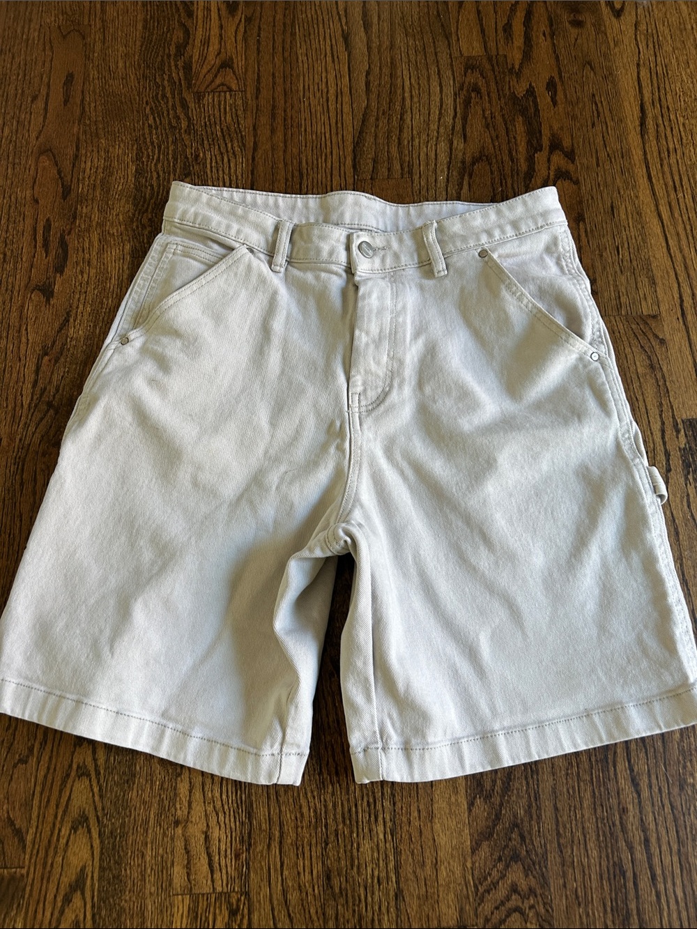 Zara men's Casual tan carpenter Shorts